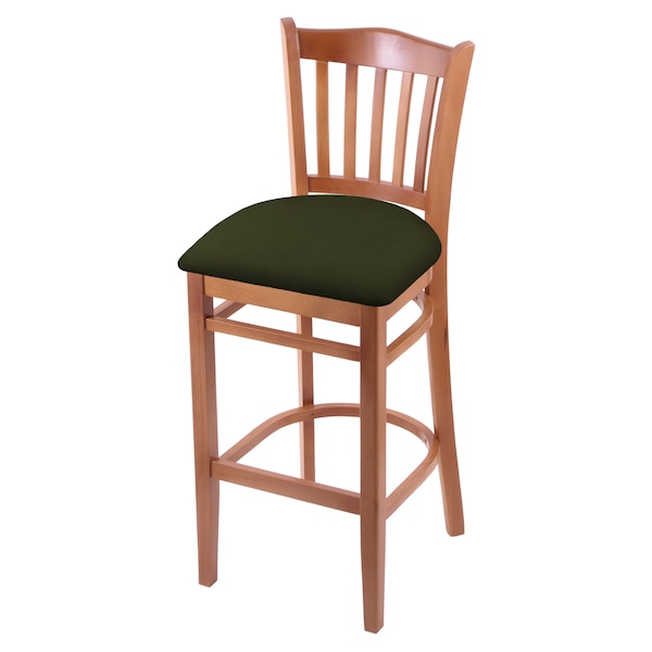 Holland Bar Stool Co 30" Bar Stool, Medium Finish, Canter Pine Seat 312030Med010 - main